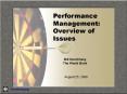 Performance Management: Overview of Issues PowerPoint PPT Presentation