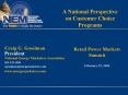 A National Perspective on Customer Choice Programs PowerPoint PPT Presentation