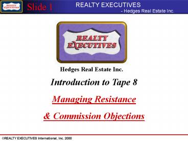 Agent Recruiting Presentation