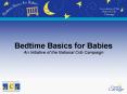 Bedtime Basics for Babies PowerPoint PPT Presentation