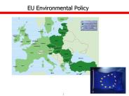 EU Environmental Policy