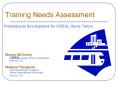 Training Needs Assessment PowerPoint PPT Presentation