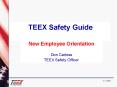 TEEX Safety Guide PowerPoint PPT Presentation