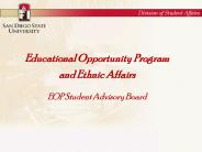 Educational Opportunity Program