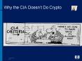 Why the CIA Doesnt Do Crypto PowerPoint PPT Presentation
