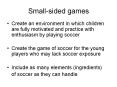 Small-sided games PowerPoint PPT Presentation