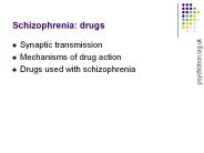 Schizophrenia:%20drugs
