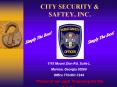 CITY SECURITY PowerPoint PPT Presentation