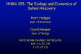 HNRS 355: The Ecology and Economics of Salmon Recovery PowerPoint PPT Presentation