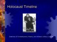 Holocaust Timeline PowerPoint PPT Presentation