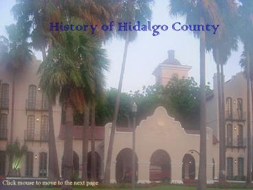 History of Hidalgo County