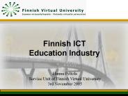 Finnish ICT Education Industry