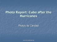 Photo Report: Cuba after the Hurricanes