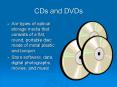 CDs and DVDs PowerPoint PPT Presentation