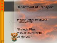 Department of Transport