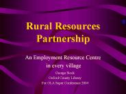 Rural Resources Partnership
