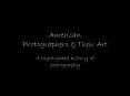 American Photographers PowerPoint PPT Presentation