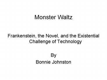 Monster Waltz