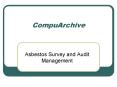 CompuArchive PowerPoint PPT Presentation