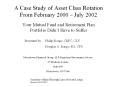 A Case Study of Asset Class Rotation From February 2000  PowerPoint PPT Presentation