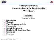 Excess power method