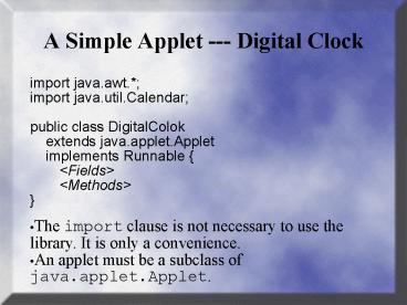 presentation player overlay