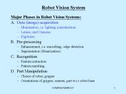 Robot Vision System