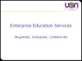 Enterprise Education Services PowerPoint PPT Presentation