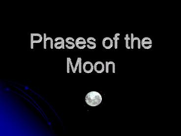 Phases of the Moon