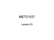 METO 637