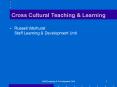 Cross Cultural Teaching PowerPoint PPT Presentation