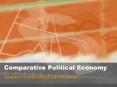 Comparative Political Economy PowerPoint PPT Presentation