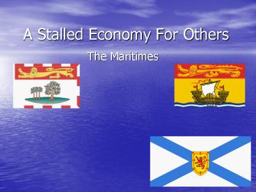 A Stalled Economy For Others