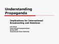 Understanding Propaganda PowerPoint PPT Presentation