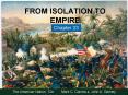 FROM ISOLATION TO EMPIRE PowerPoint PPT Presentation