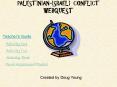 PALESTINIANISRAELI CONFLICT WEBQUEST PowerPoint PPT Presentation