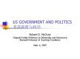 US GOVERNMENT AND POLITICS PowerPoint PPT Presentation