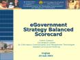 eGovernment%20Strategy%20Balanced%20Scorecard PowerPoint PPT Presentation
