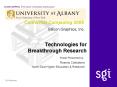 Technologies for Breakthrough Research PowerPoint PPT Presentation