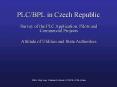 PLCBPL in Czech Republic PowerPoint PPT Presentation