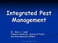 Integrated Pest Management PowerPoint PPT Presentation
