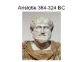 Aristotle 384324 BC PowerPoint PPT Presentation