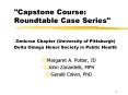 Capstone Course: Roundtable Case Series PowerPoint PPT Presentation