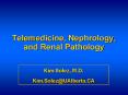 Telemedicine, Nephrology, and Renal Pathology PowerPoint PPT Presentation