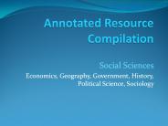 Annotated Resource Compilation