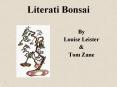 Literati Bonsai PowerPoint PPT Presentation