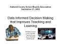 Data Informed Decision Making that Improves Teaching and Learning PowerPoint PPT Presentation