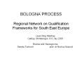 BOLOGNA PROCESS Regional Network on Qualification Frameworks for South East Europe PowerPoint PPT Presentation