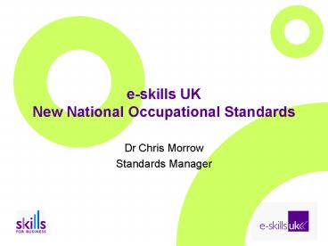 eskills UK New National Occupational Standards