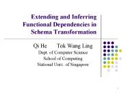 Extending and Inferring Functional Dependencies in Schema Transformation